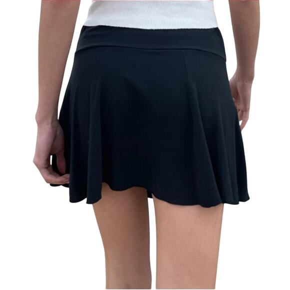 Brandy Melville Flowy Mini Skirt Size Small Navy Blue Size XS/Small - Picture 2 of 10